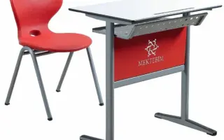egyszemélyes tanulóasztal székkel 1